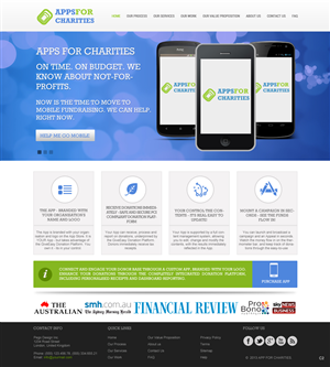 Web Design by pb for this project | Design: #1734000