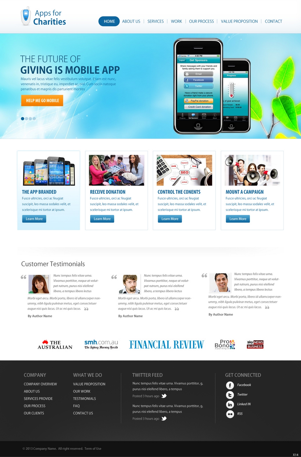 Web Design by pb for this project | Design #1734002