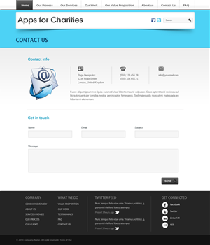 Web Design by pb for this project | Design: #1748289