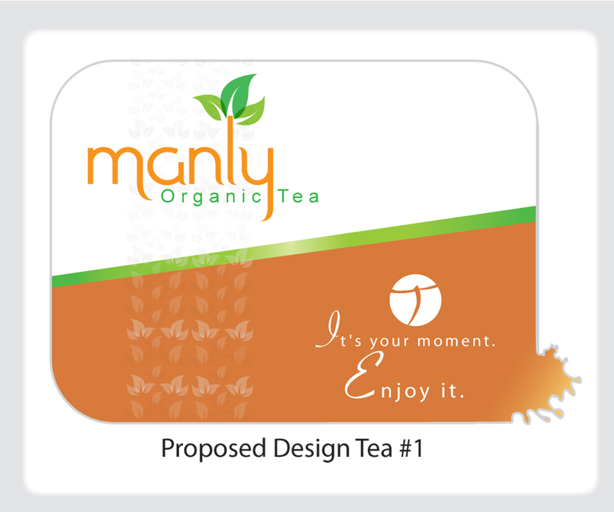 Diseño de Empaque por viccap2002 para Manly Tea Company | Diseño #1810713