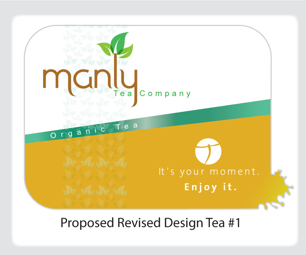 Packaging Design by viccap2002 for Manly Tea Company | Design #1822683