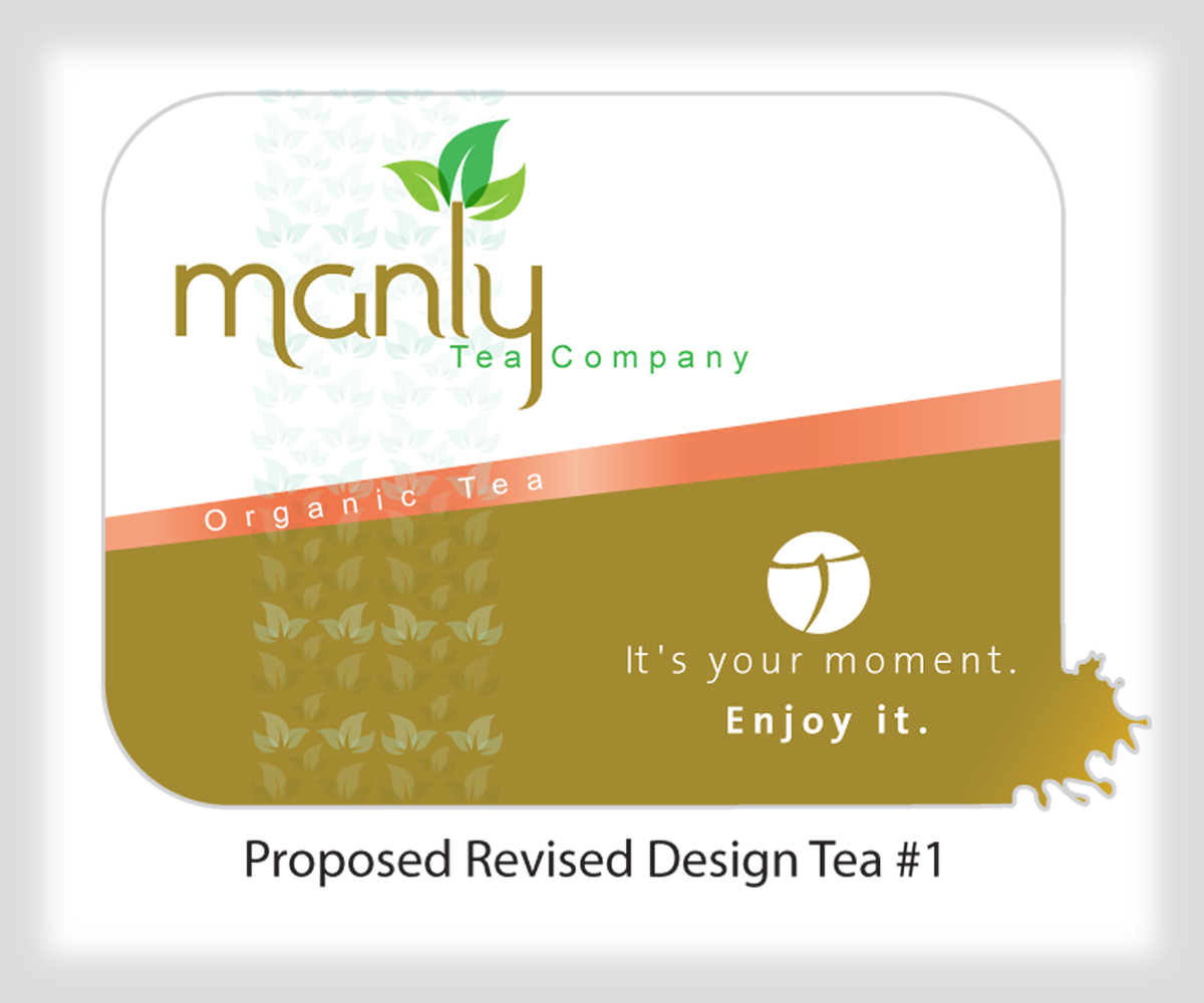 Packaging Design by viccap2002 for Manly Tea Company | Design #1822717
