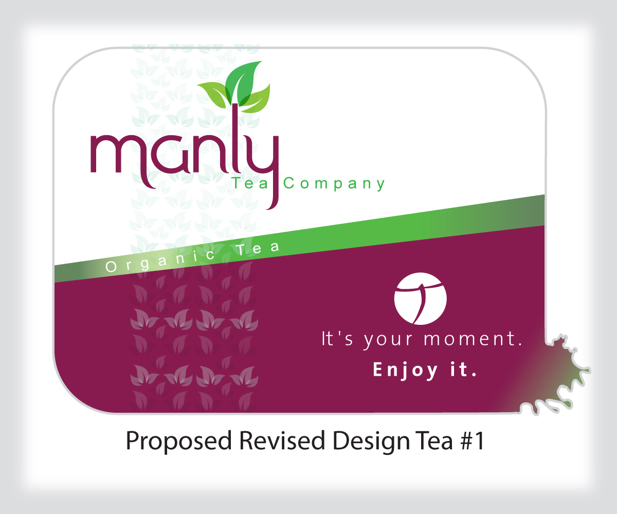 Packaging Design by viccap2002 for Manly Tea Company | Design #1822718