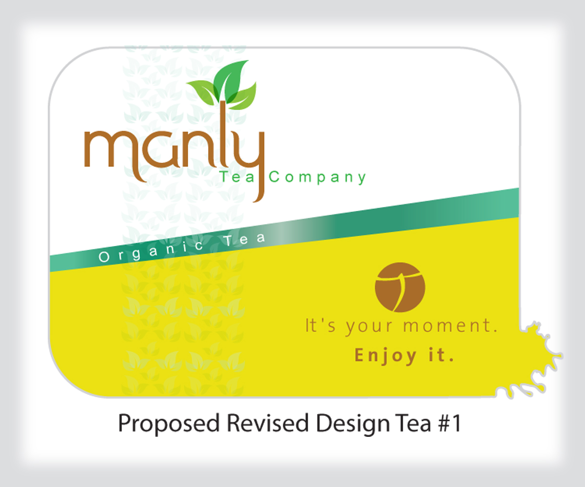 Packaging Design by viccap2002 for Manly Tea Company | Design #1822720