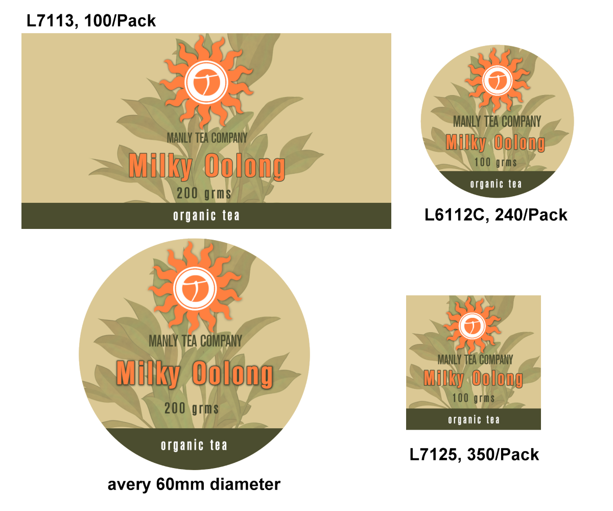 Packaging Design by Cari Lopez for Manly Tea Company | Design #1806428