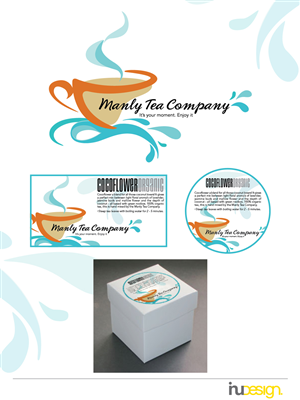 Diseño de Empaque por inudesign para Manly Tea Company | Diseño: #1906081