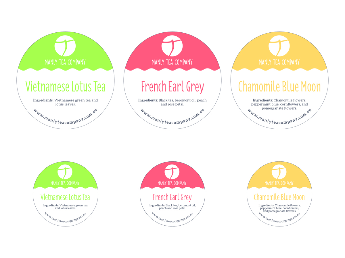 Packaging Design by Nina for Manly Tea Company | Design #1798221