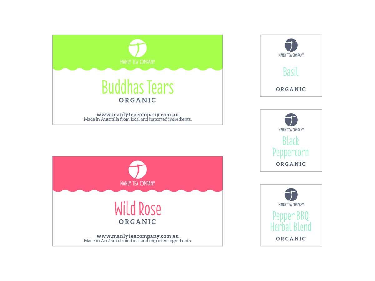 Packaging Design by Nina for Manly Tea Company | Design #1798223
