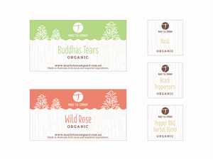 Packaging Design by Nina for Manly Tea Company | Design: #1817268