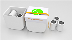 Packaging Design by Rikishu for Manly Tea Company | Design: #1815329