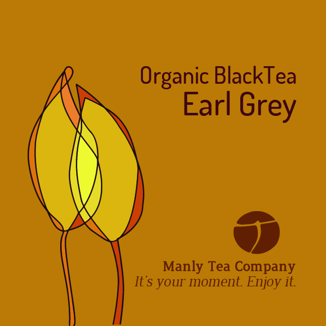 Diseño de Empaque por NóraBékés para Manly Tea Company | Diseño #1870972