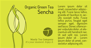 Diseño de Empaque por NóraBékés para Manly Tea Company | Diseño: #1881727