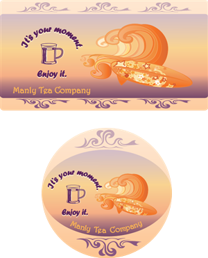 Packaging Design by Art-temis for Manly Tea Company | Design: #1810530