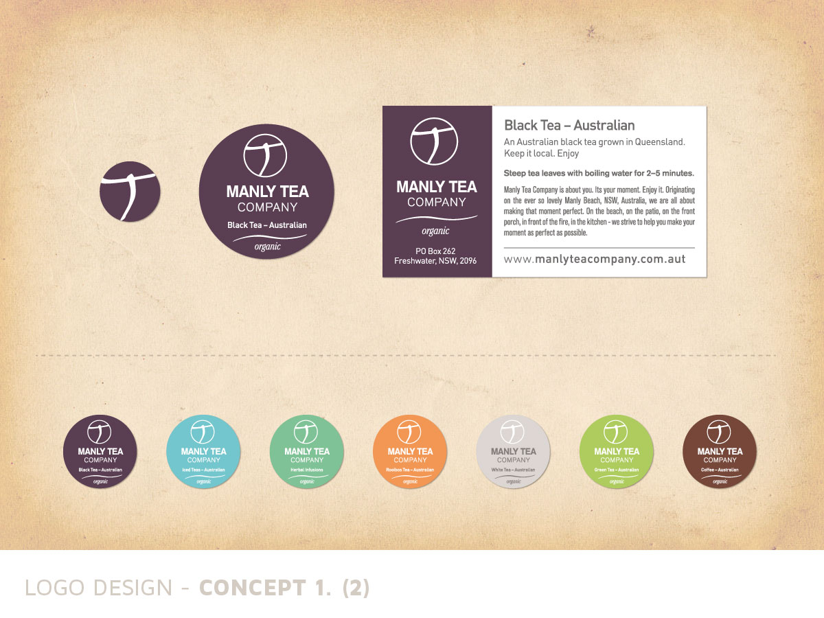 Packaging Design by 88 creaction for Manly Tea Company | Design #1844401