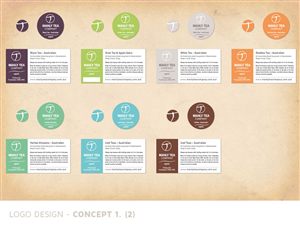 Packaging Design by 88 creaction for Manly Tea Company | Design: #1844409