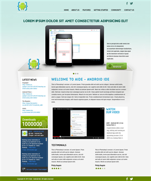 Web Design by Mayank Patel for this project | Design: #1742612
