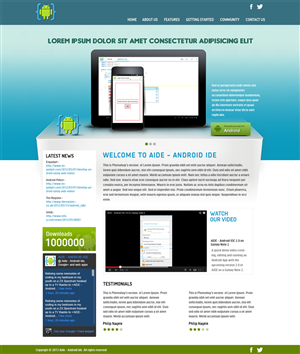 Web Design by Mayank Patel for this project | Design: #1742614