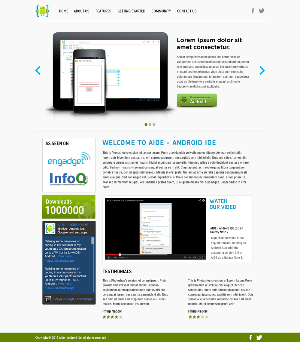 Web Design by Mayank Patel for this project | Design: #1760195