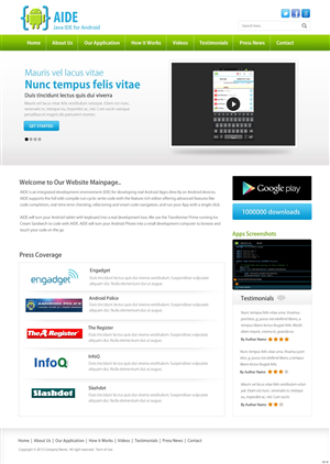 Web Design by pb for this project | Design: #1738534