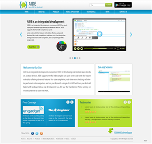 Web Design by pb for this project | Design: #1758415