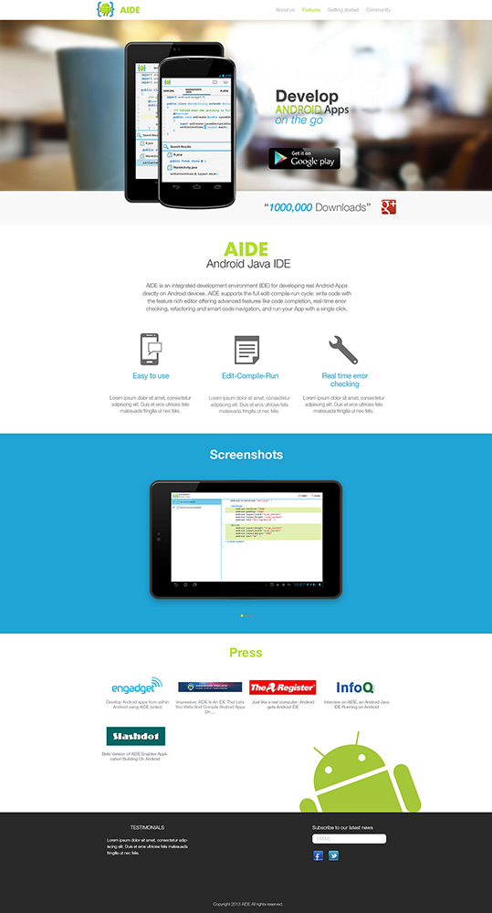 Web Design by BeeforBeagle for this project | Design #1740758