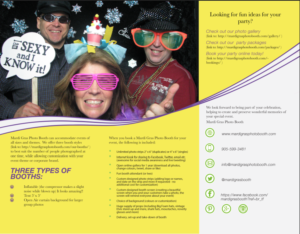 Design de Flyer par rachelhuang pour Mardi Gras Photo Booth | Design : #6717816