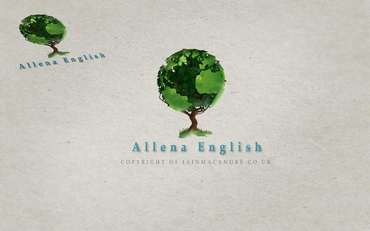 Design de Logo par Crunchy Orange Digital Media pour Allena English | Design #1731963