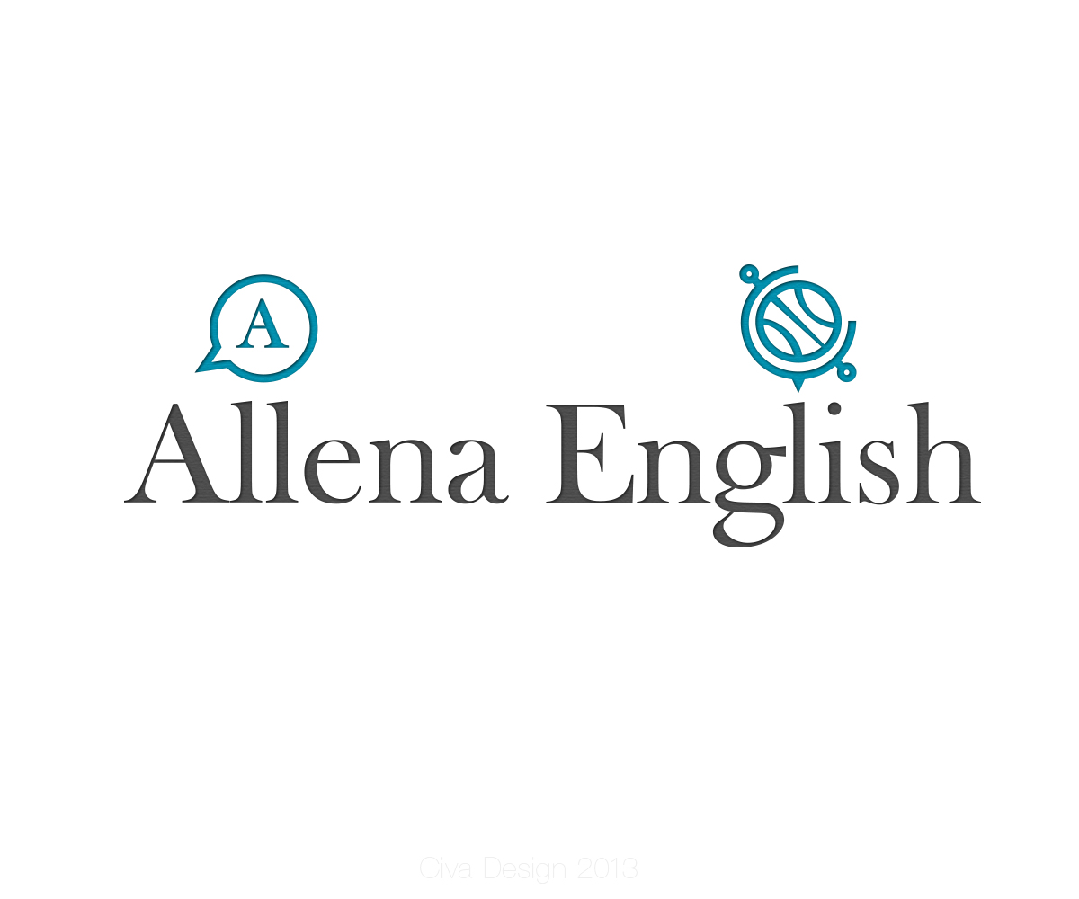 Logo-Design von Civa für Allena English | Design #1733009