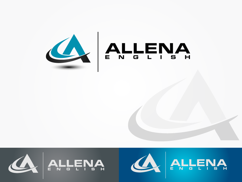 Logo Design by dan99 for Allena English | Design #1736139