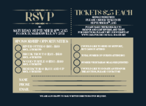 Invitation Design by kash zahara for Cacapon & Lost Rivers Land Trust, Inc. | Design: #6698242