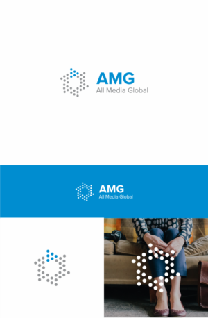Logo Design by Naavyd for All Media Global | Design: #6676095