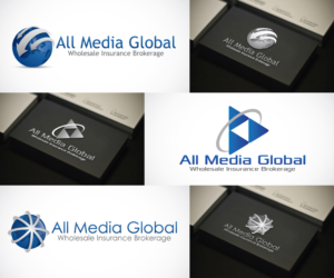 Logo Design by Mars Multimedia for All Media Global | Design: #6688999