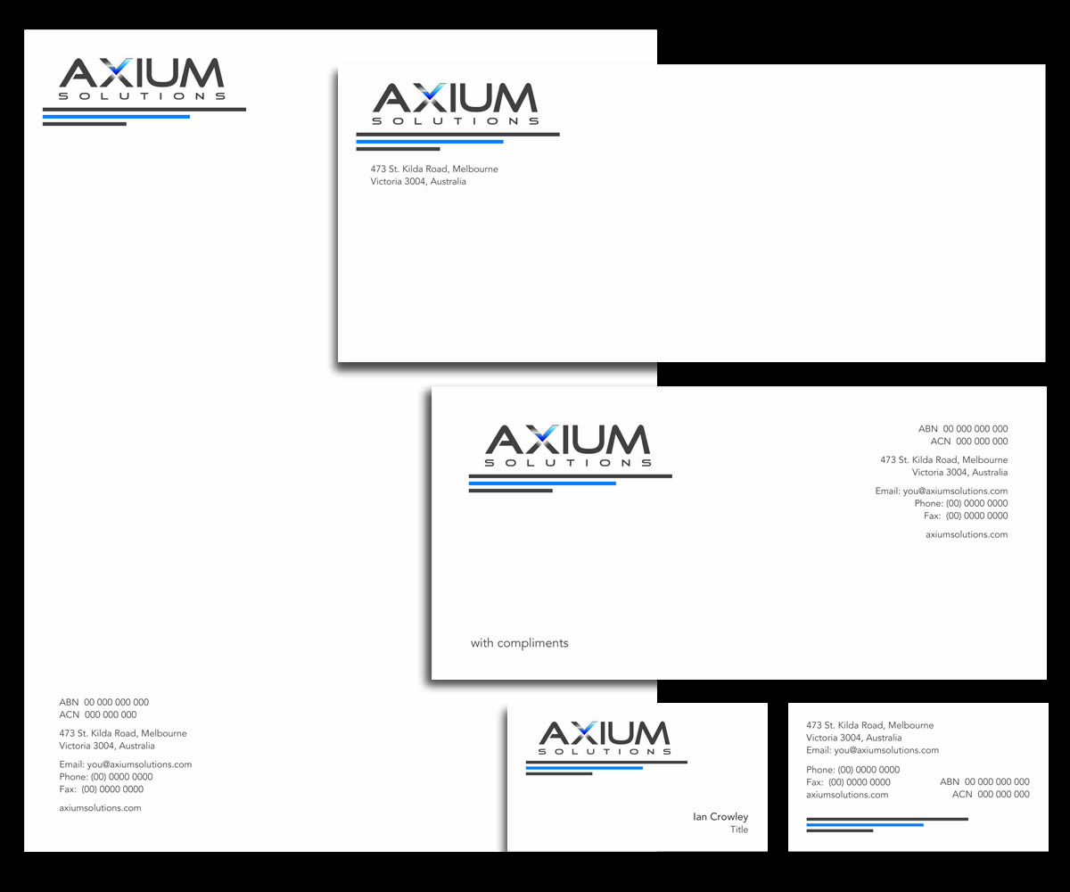 Stationery Design by TJT66 for this project | Design #1749467