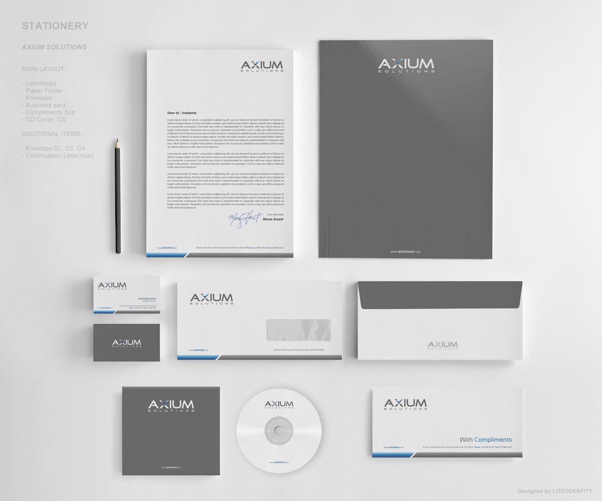 Stationery Design by logodentity for this project | Design #1742066