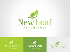 New Leaf Psychology  | Logo Design by nikkiblue