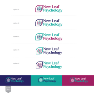 New Leaf Psychology  | Logo Design by Logoziner