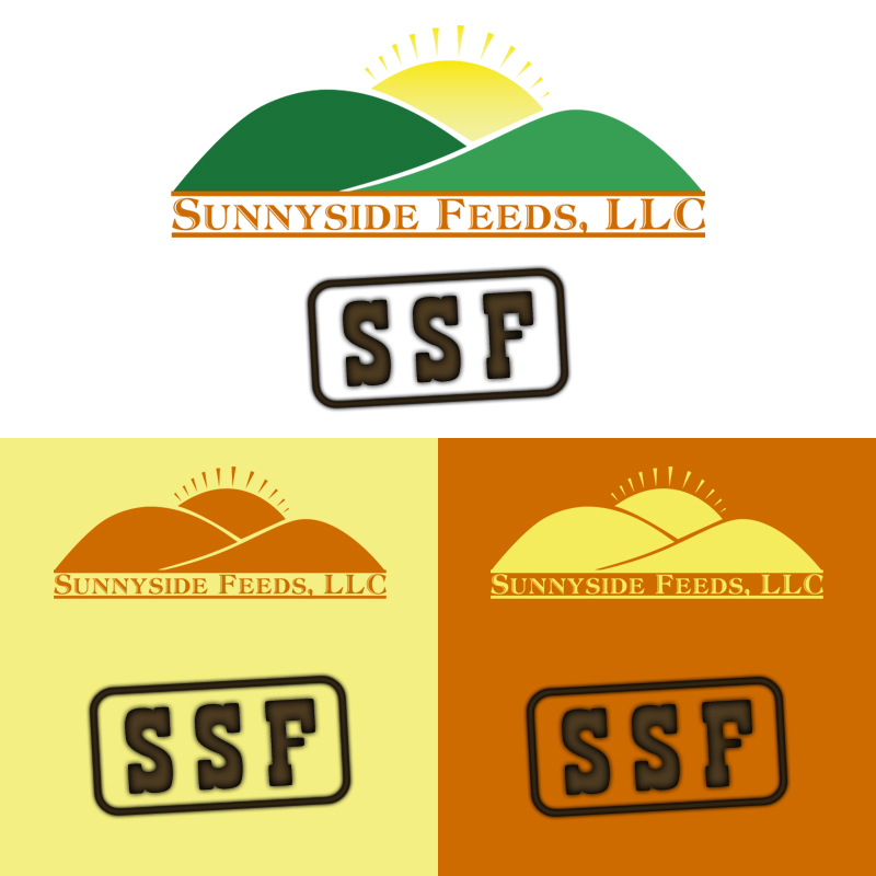 Logo Design by Nate for Sunnyside Feeds LLC | Design #1748782