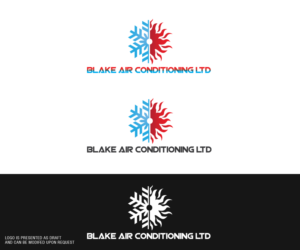 Logo Design by Professor P for Blake Air Conditioning Ltd. | Design: #6667080