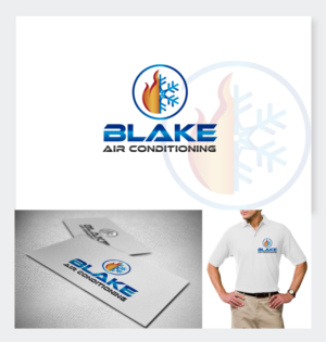 Logo Design by firesorcerer for Blake Air Conditioning Ltd. | Design: #6684973