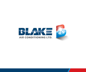 Logo Design by Gayan for Blake Air Conditioning Ltd. | Design: #6698125