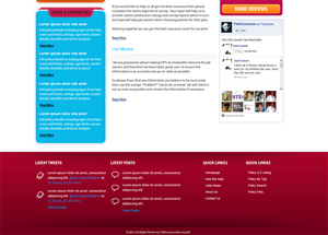 Colourful Bold Design for Pet Insurance Website | Diseño Web por Expert Designer