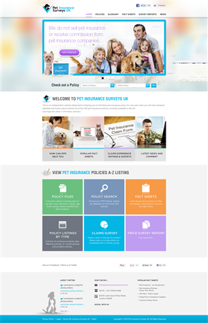 Web-Design von Mayank Patel für Pet Insurance Surveys | Design: #1735616
