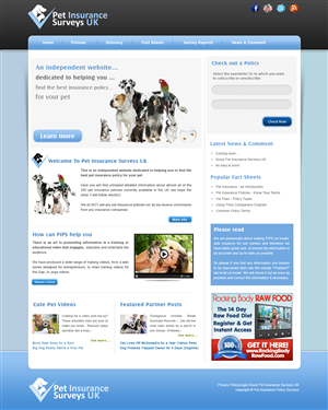 Web-Design von webxvision für Pet Insurance Surveys | Design: #1745574