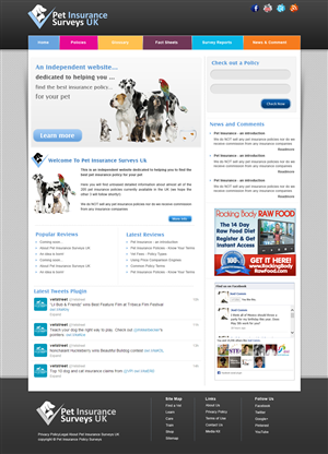 Web-Design von webxvision für Pet Insurance Surveys | Design: #1747249