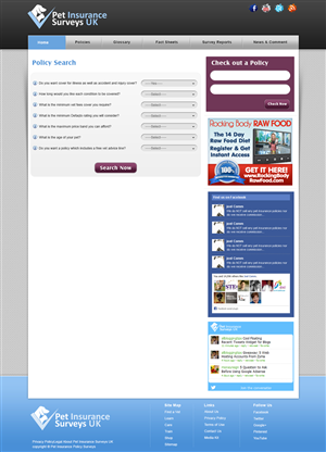 Web-Design von webxvision für Pet Insurance Surveys | Design: #1792726