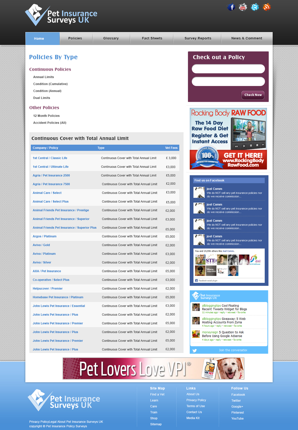 Web Design by webxvision for Pet Insurance Surveys | Design #1792729