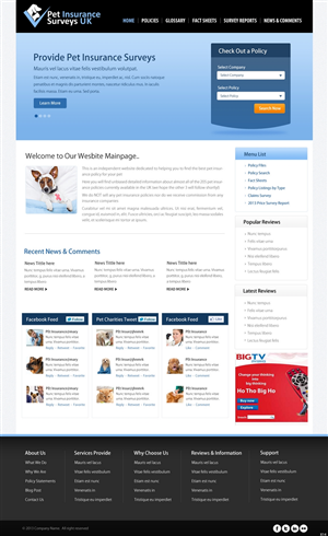 Web-Design von pb für Pet Insurance Surveys | Design: #1738545
