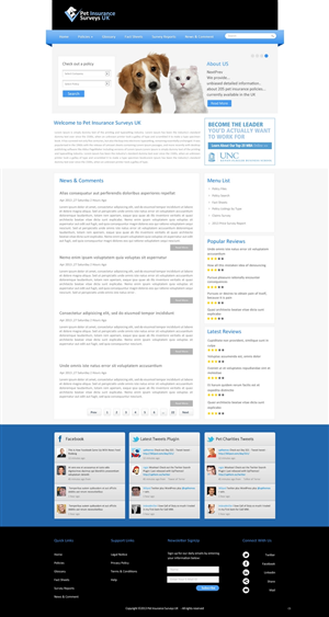 Web-Design von pb für Pet Insurance Surveys | Design: #1745356