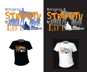 T-shirt Design by GiraphicSpark for Muscular Dystrophy Association | Design: #6841848