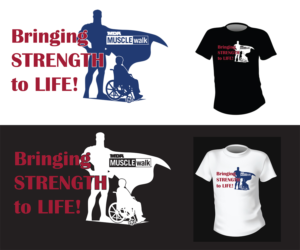 T-shirt Design by GiraphicSpark for Muscular Dystrophy Association | Design: #6877364